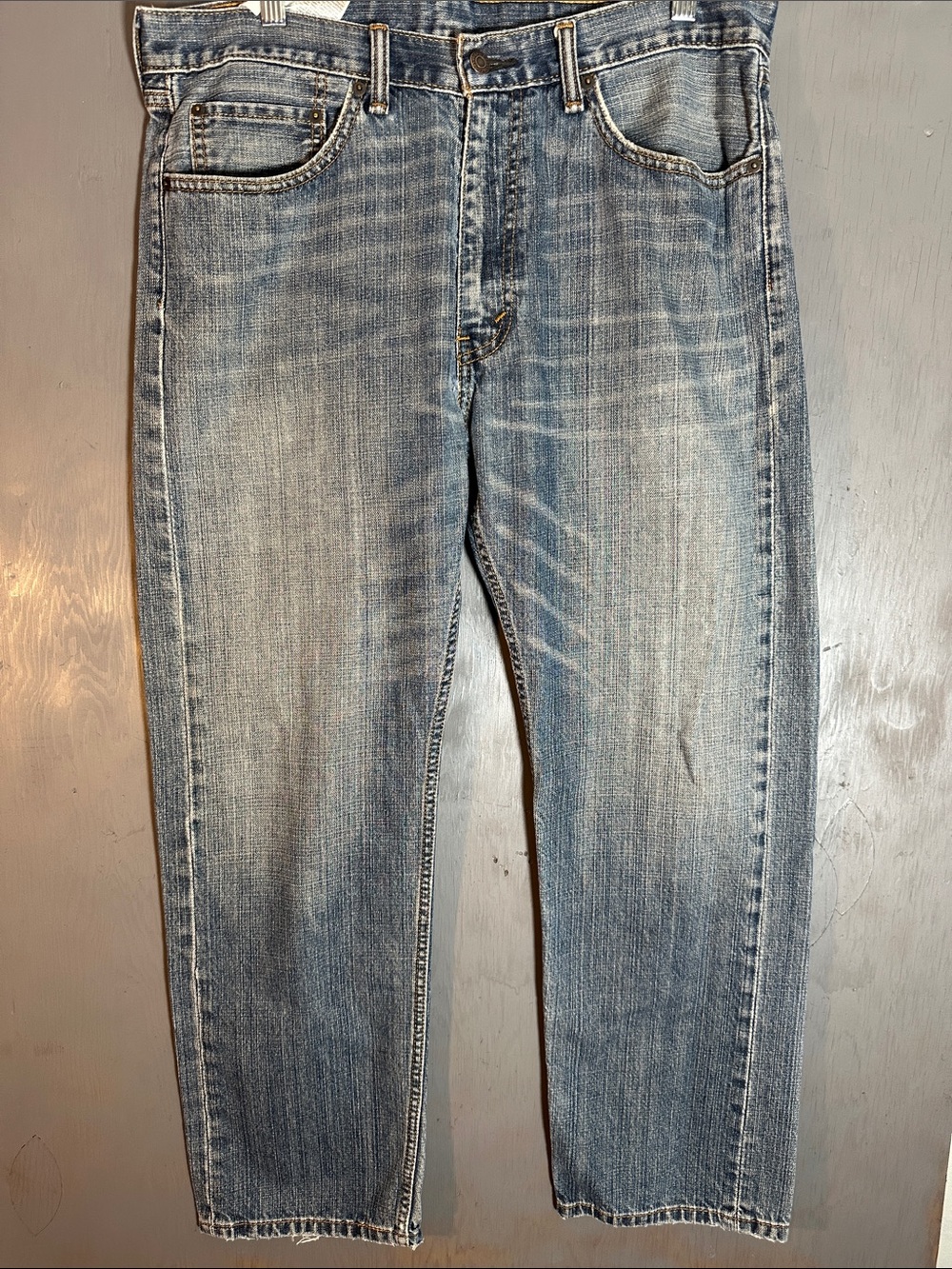 Levi's Light Blue Straight Leg Jeans